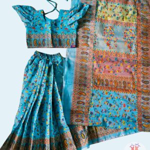 স্কিন প্রিন্ট রেডি শাড়ী (code 14) (copy)