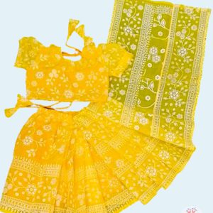 স্কিন প্রিন্ট রেডি শাড়ী(code 24) (copy)