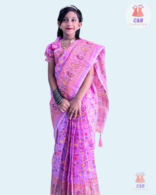 লাল হলুদ চাকা কাতান (code 53) (copy) (copy)