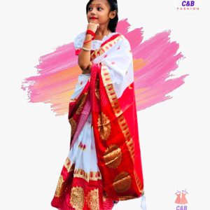 লাল হলুদ চাকা কাতান(code 53) (copy)
