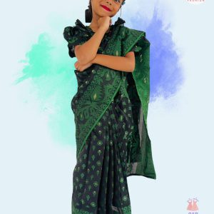 চান্দেরি সিল্ক রেডি শাড়ী (code 95) (copy)