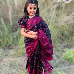 চান্দেরি সিল্ক রেডি শাড়ী (code 98) (copy)
