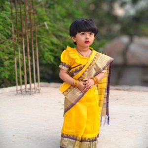 চান্দেরি সিল্ক রেডি শাড়ী (code 101) (copy)